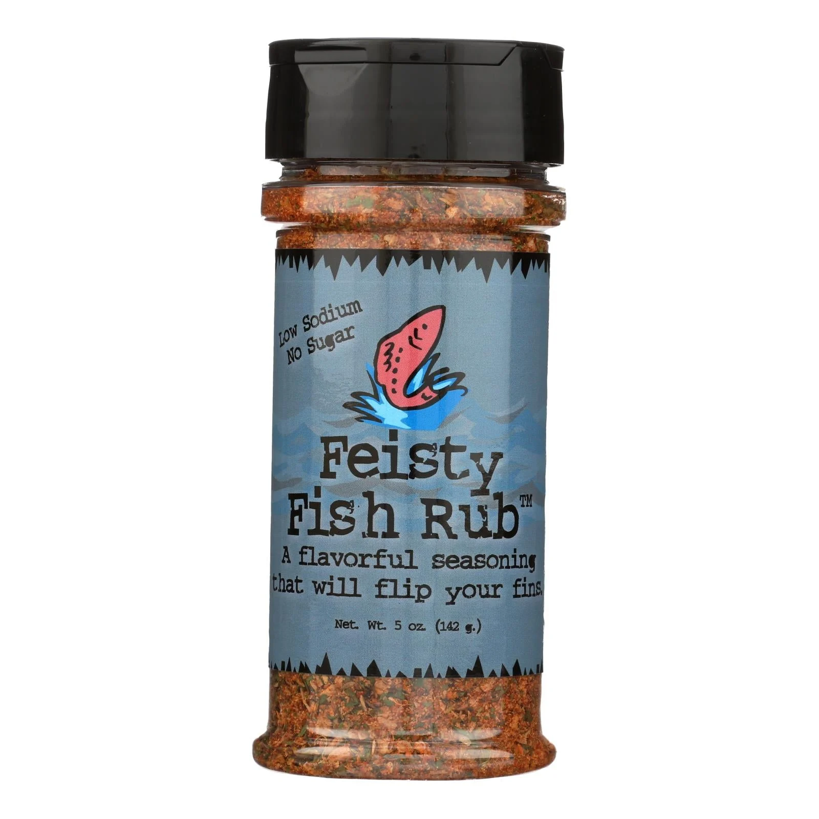 Mom's Gourmet Fiesty Fish Rub - Case of 12 - 5 Ounce