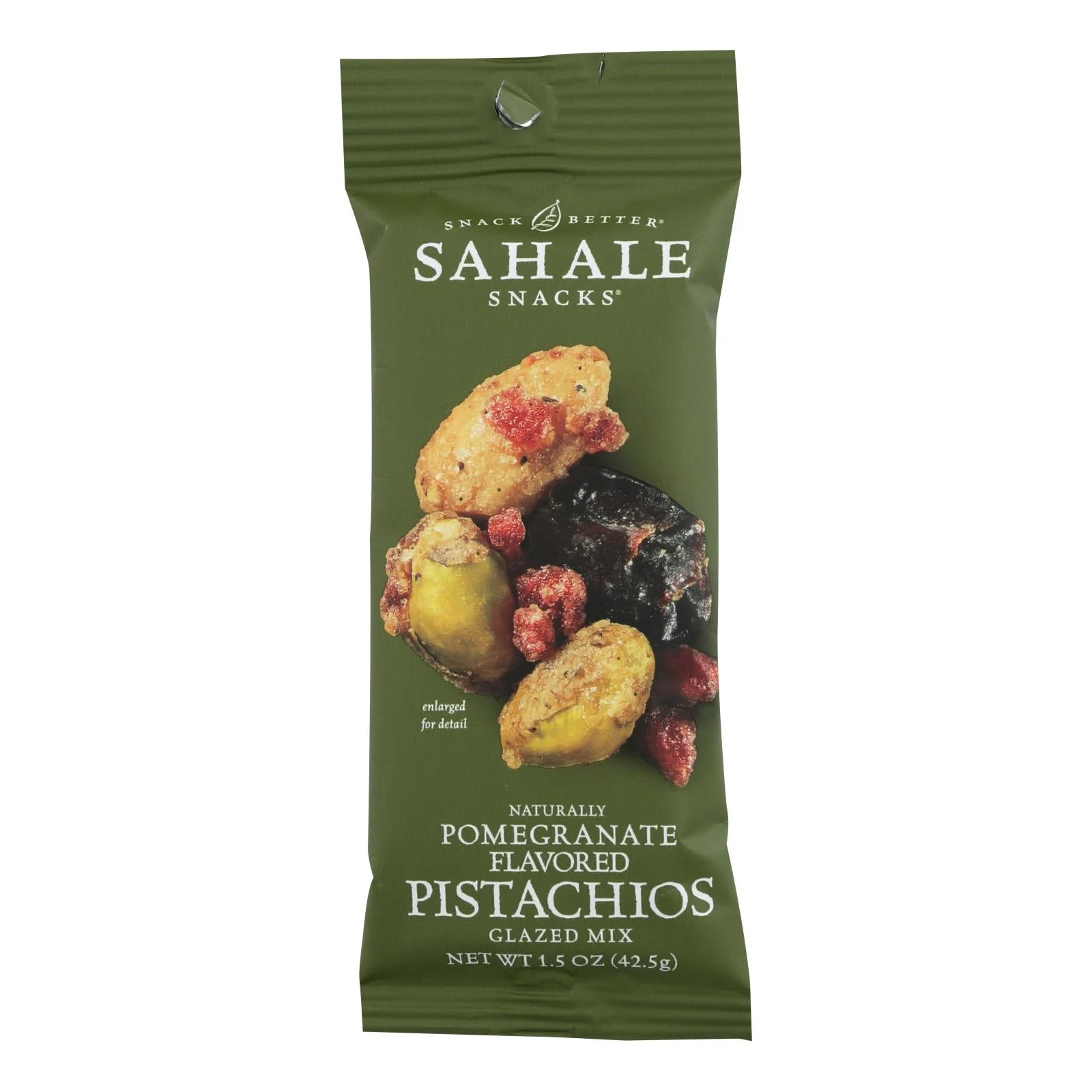 Sahale Glazed Mix With Pomegranate Flavored Pistachios - Case of 9 - 1.5 Ounce