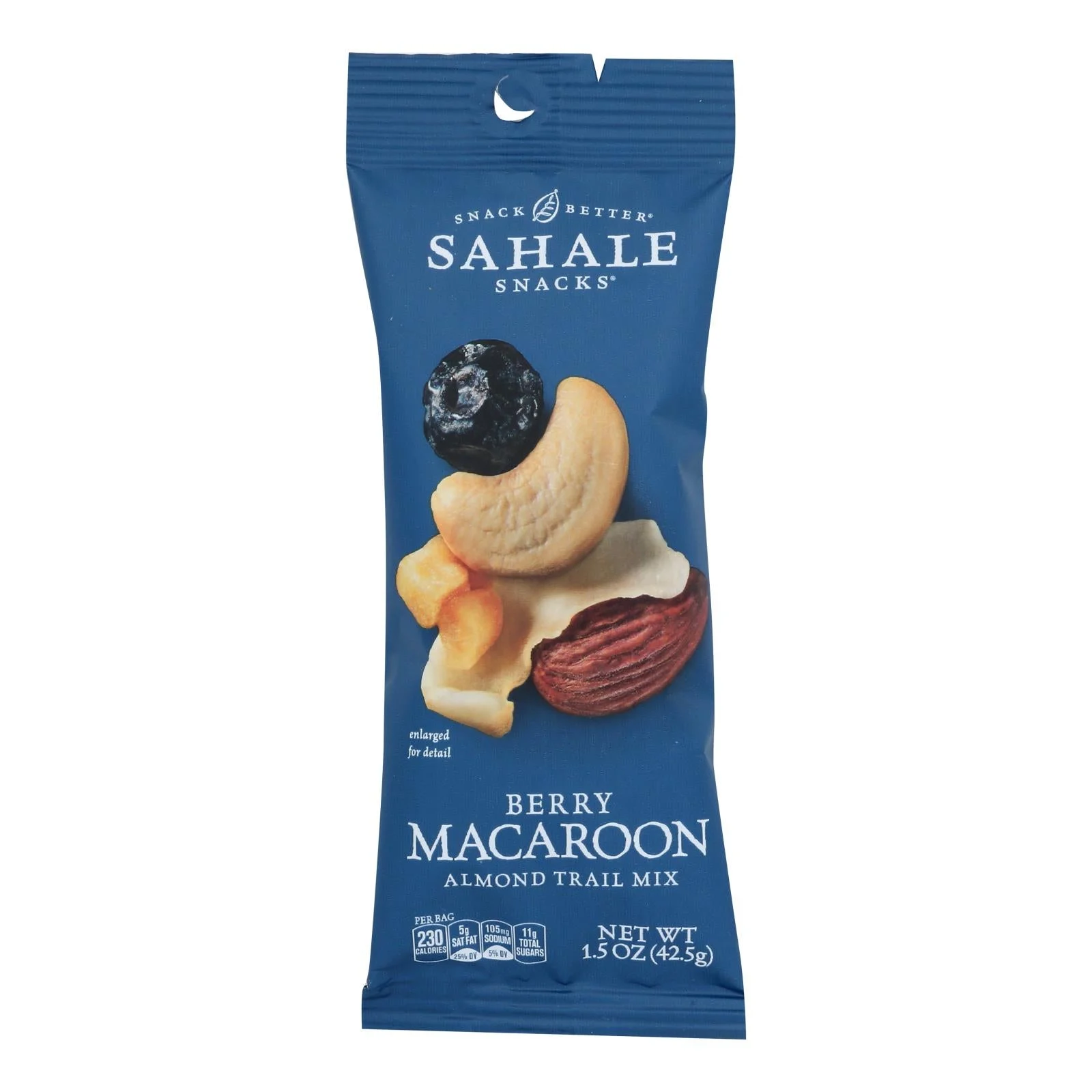 Sahale Berry Macaroon Almond Trail Mix - Case of 9 - 1.5 Ounce