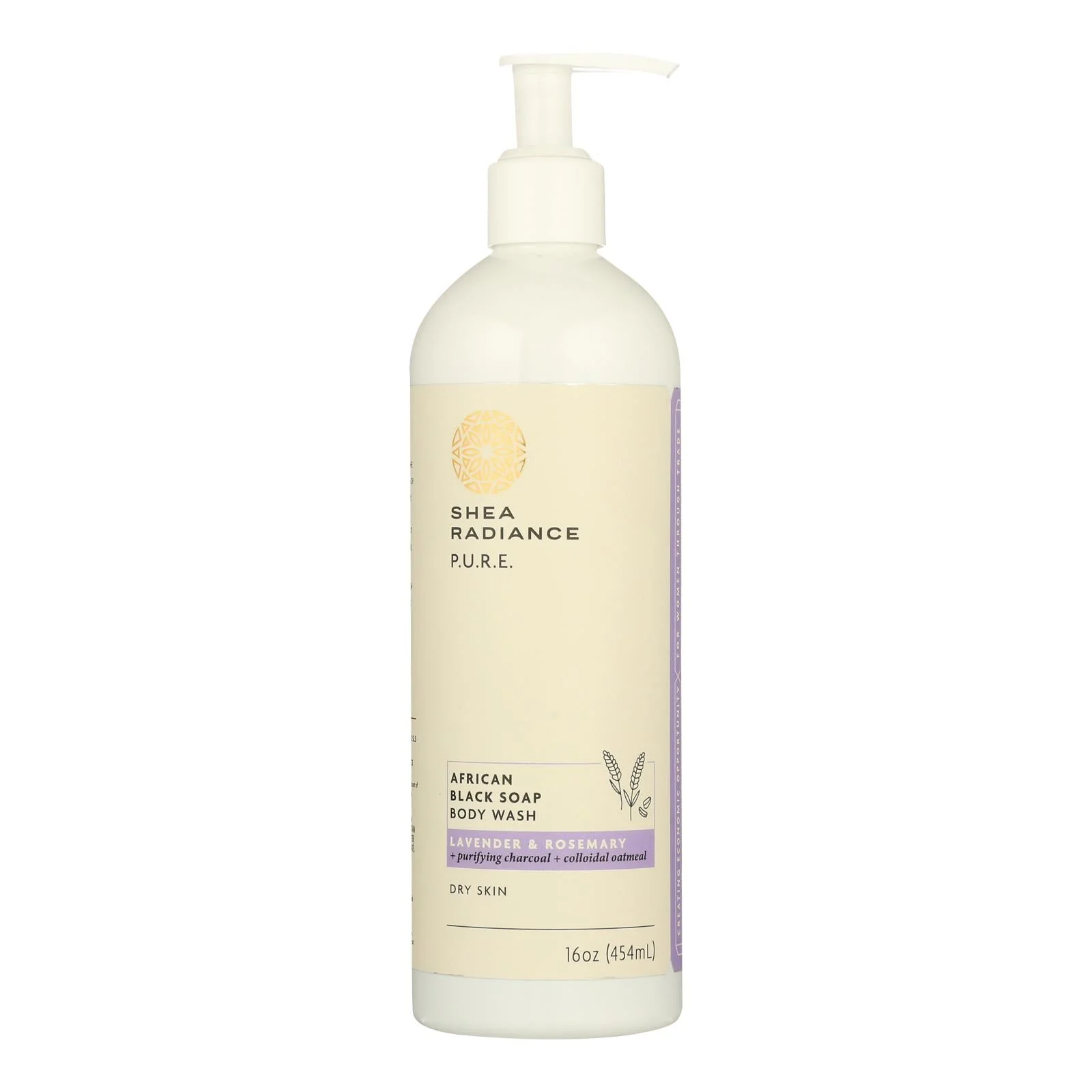 Shea Radiance - Body Wash Lvndr Rosmry - 1 Each - 16 Ounce