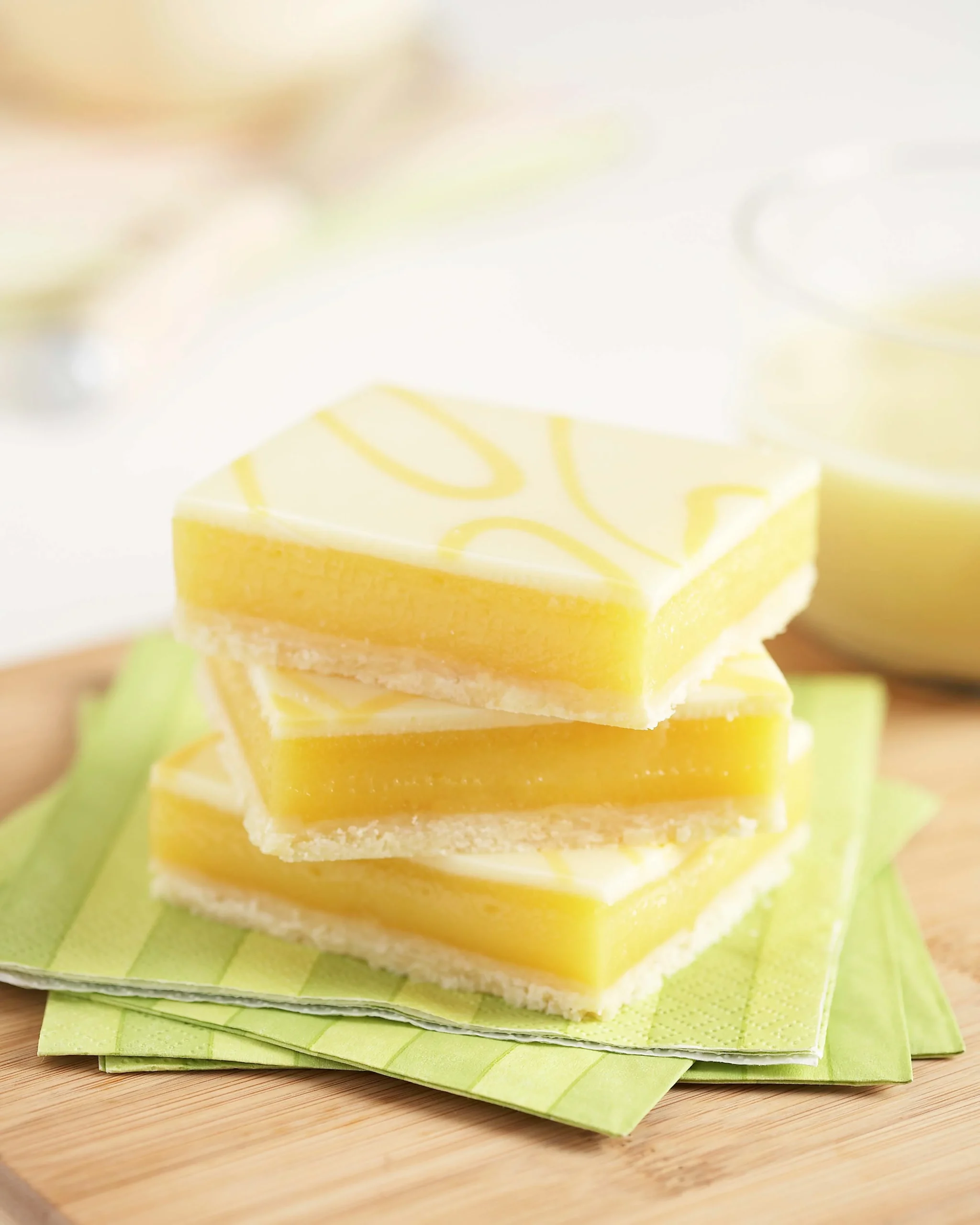 The Original Cakerie (2 Inch x6 Inch ) Lemonicious Lemon Bar Uncut 2 Each - 1 Per Case.