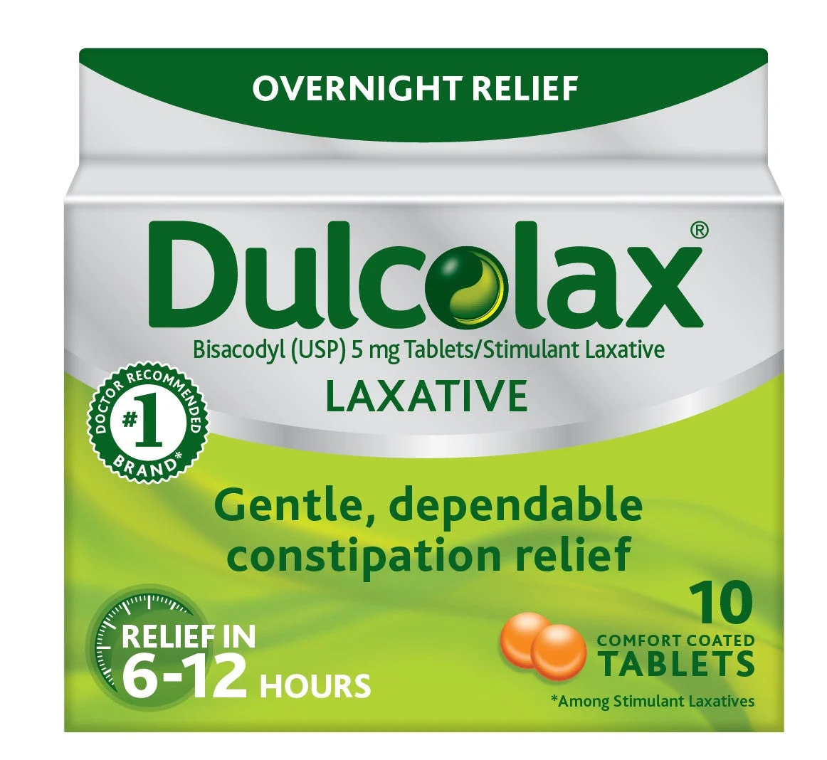 Dulcolax Stimulant Laxative Tablets 6 - 6 -10 Cnt