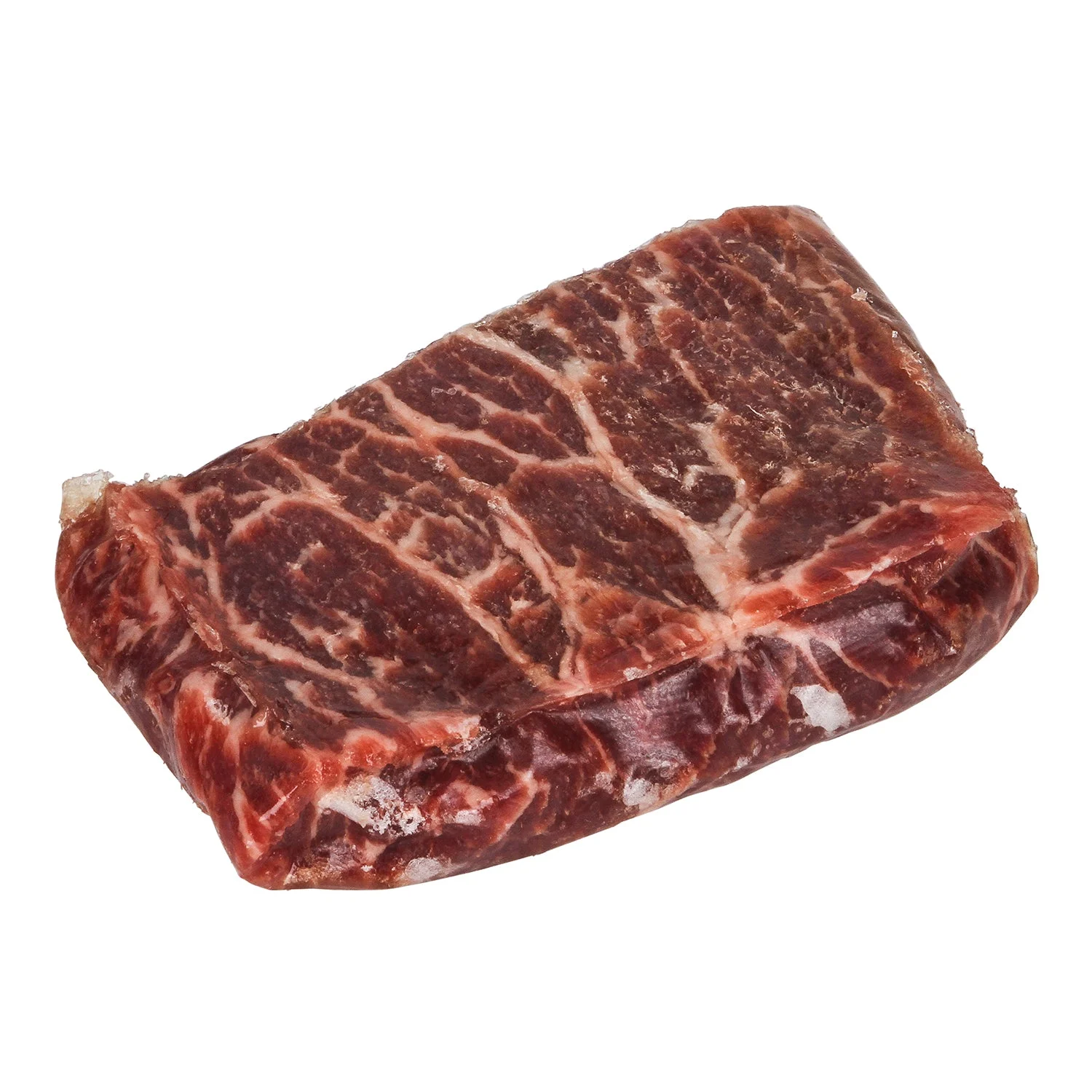 Steak Flat Iron Seasoned Choice 4.5 Pound Each - 6 Per Case.