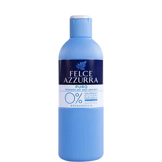 Felce Azzurra Pure Moisturizing Sensitive Skin Body Wash, 22 oz | 650 ml