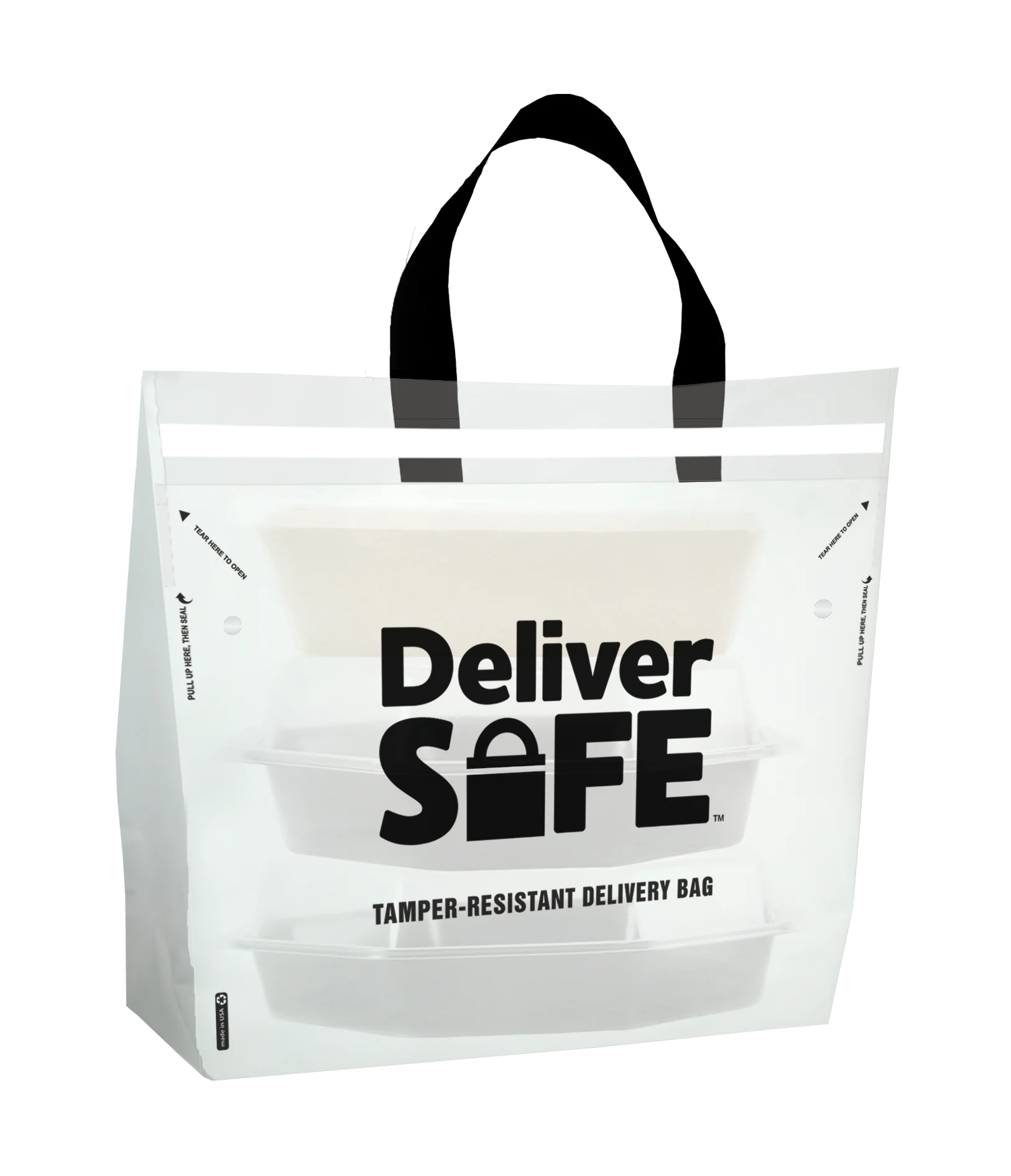 Pak-Sher Clear 2.25 Ml Delivery Bag  1 - 250Ea