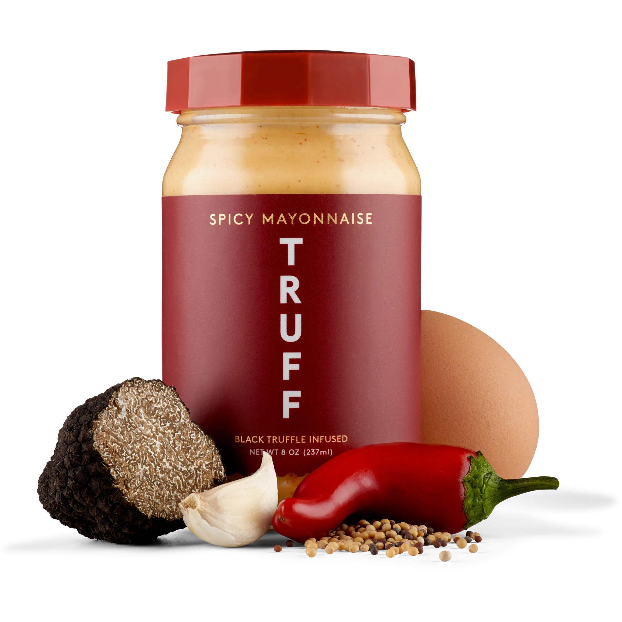 Truff Spicy Black Truffle Mayonnaise, 8 oz | 237 mL