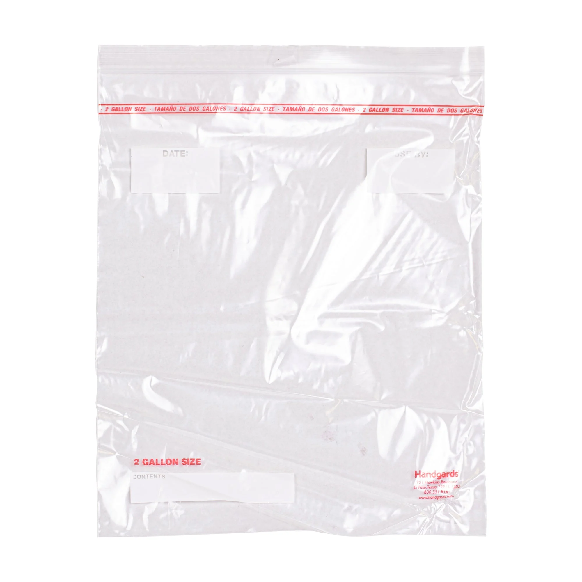 Zipgards 13 Inch X 15.5 Inch 2G Recloseable Low Density Bag 1 - 100 - 100 Ea