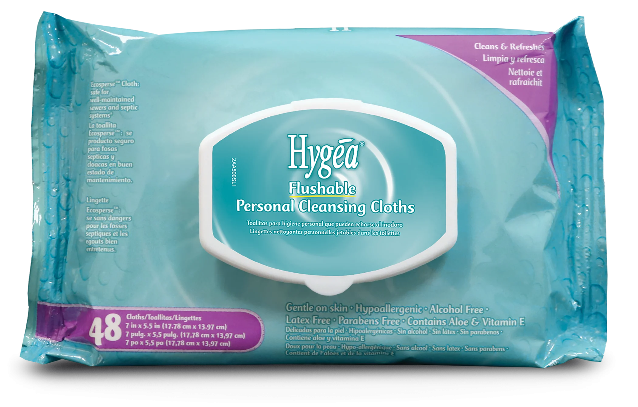 Sani Professional/Nice Pak Wipes Adult Flusha 12 - 48 Cnt