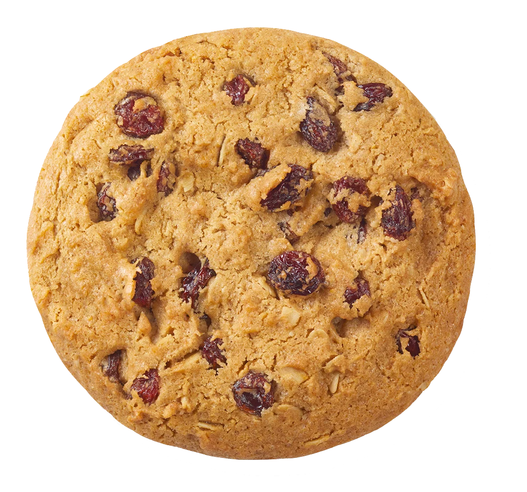 Dough Cookie Vegan Oatmeal Raisin Cookie Frozen 4 Ounce Size - 60 Per Case.