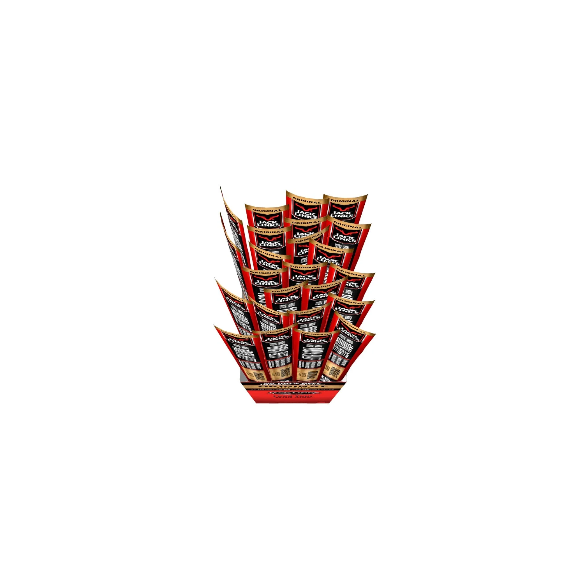Oz Jack Link S Original Beef Sticks Count 1.8400 Ounce Size - 144 Per Case