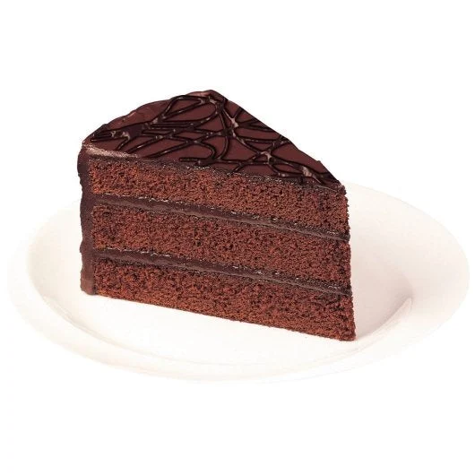 Sara Lee Premium Wholesome Indulgence 9 Inch No Sugar Added Chocolate Layer Cake 3.375 Pound Each - 4 Per Case.