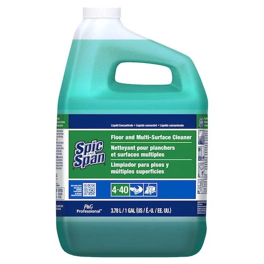Spic And Span Professional Floor And Multi-Surface Cleaner Concentrate 4-40 3/1 Gal