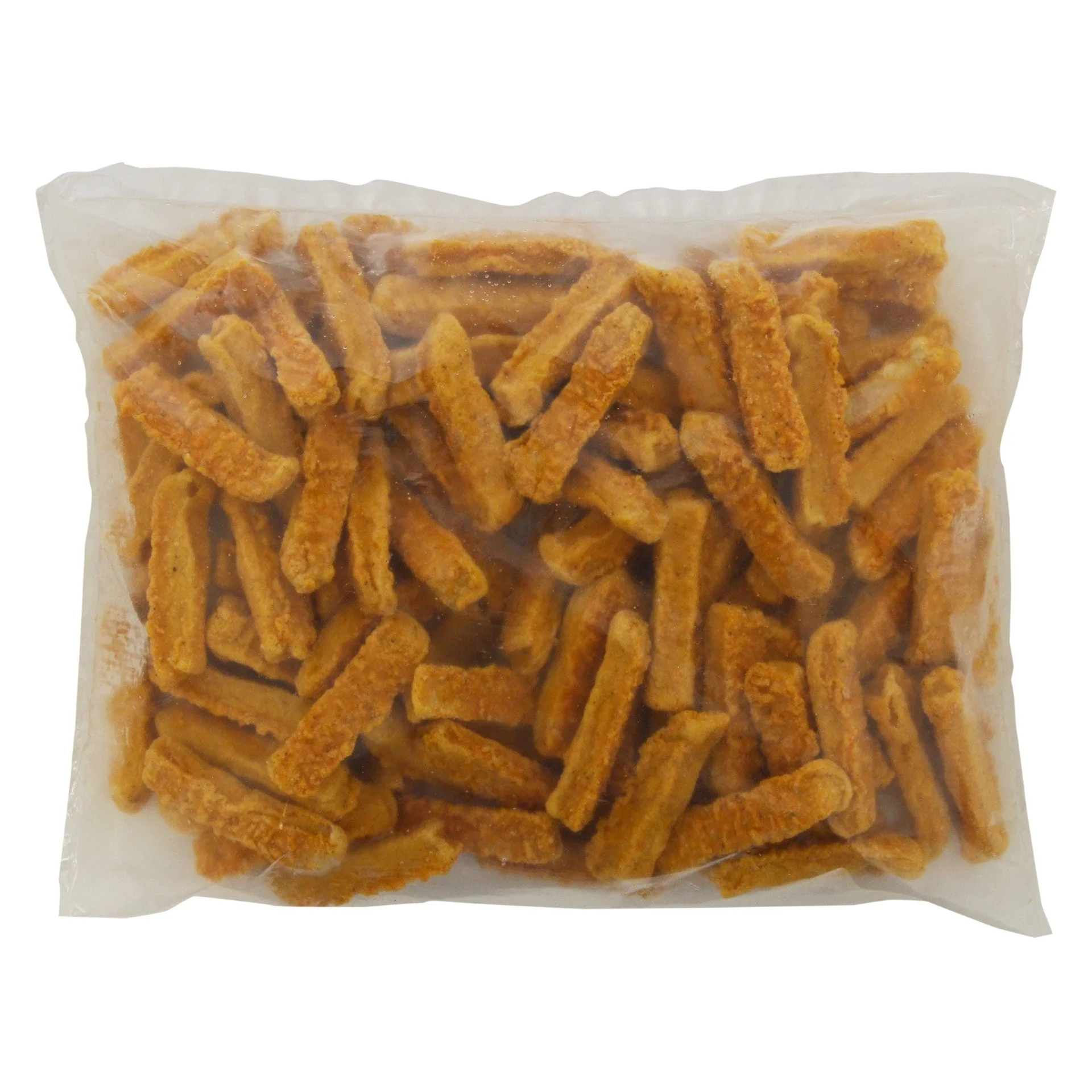 Chicken Fully Cooked Gold'n'spice Chik'n Fry Stix 5 Pound Each - 2 Per Case.