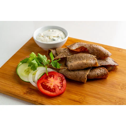 Devanco Gyro Fully Cooked Slices 5 Pound Each - 4 Per Case