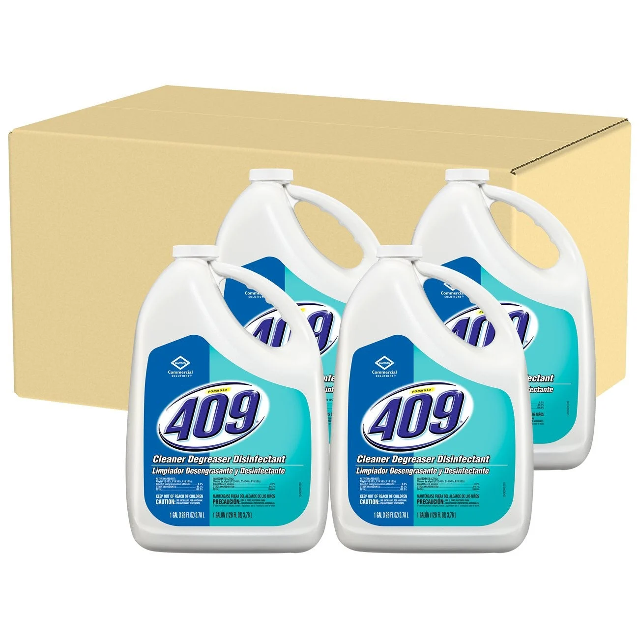 Formula 409 Cleaner Commercial Solutions Degreaser Disinfectant 4 - 128 Fo