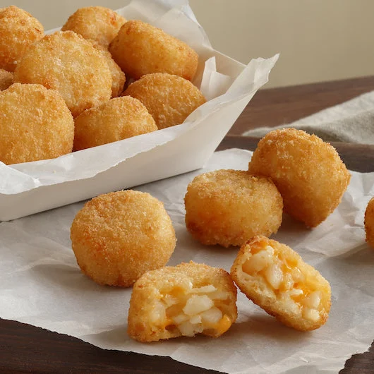 Stuffed Spudz Diced Potatoes And Cheddar Cheese 3 Pound Each - 6 Per Case.