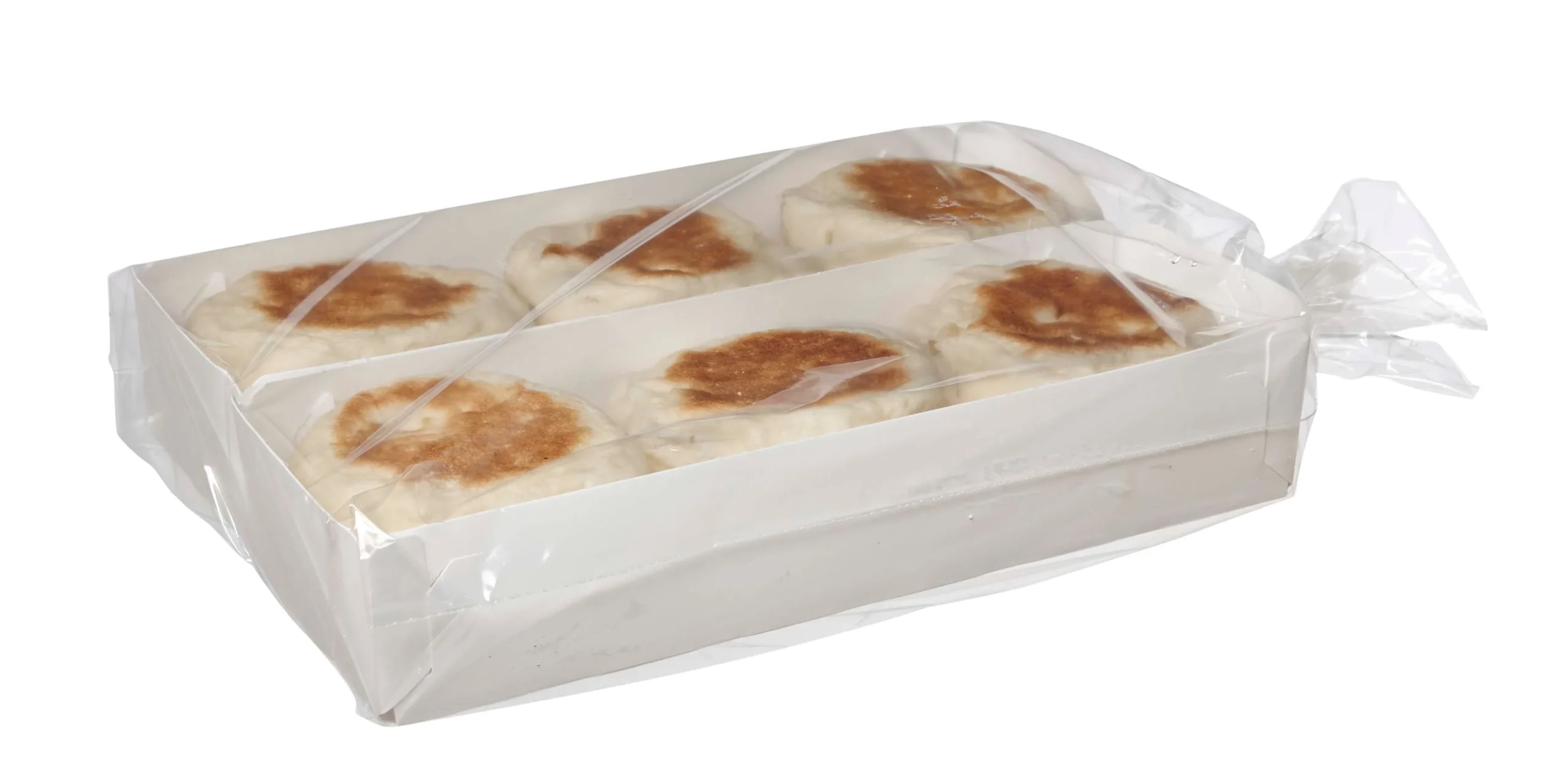Thomas' Original Fork Split English Muffins 12 Count Packs - 6 Per Case.