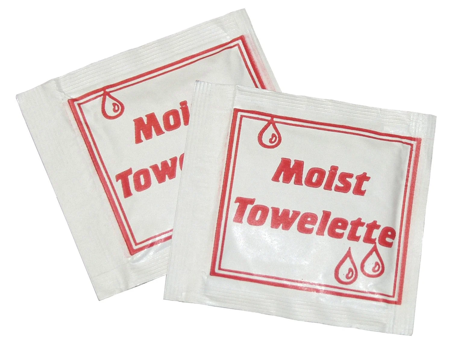 4.75" X 6.375"Bulk Packed And Individually Wrapped/Sealed Moist Towelette.