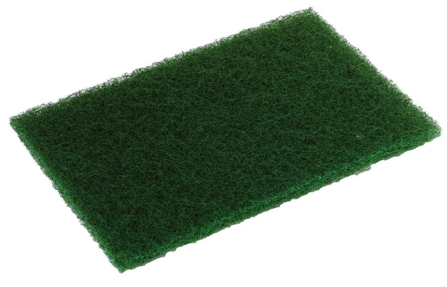 6" X 9" Green Heavy Duty Scouring Pad.
