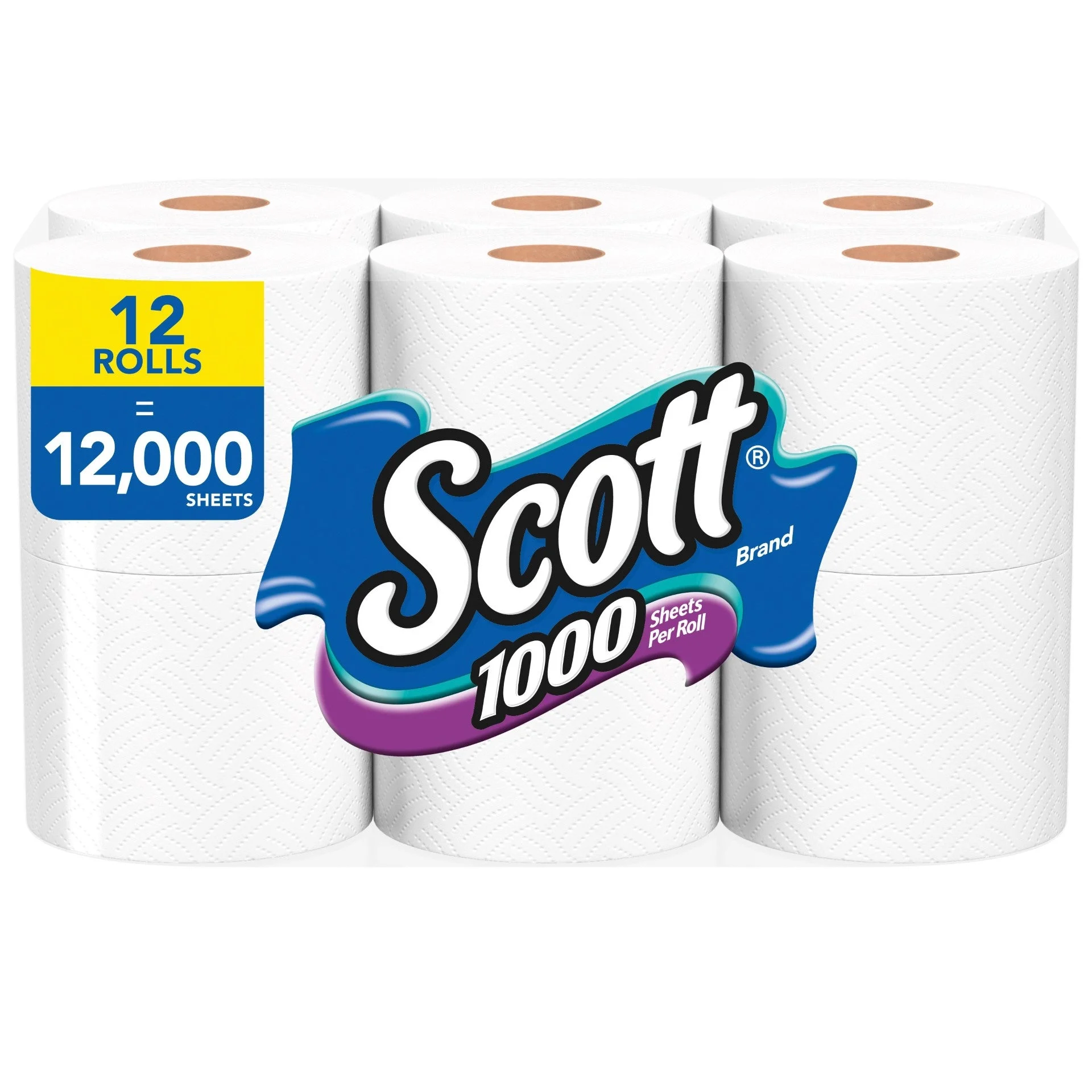 Scott Bath Tissue 12 Pk 1000 Fsc Mi