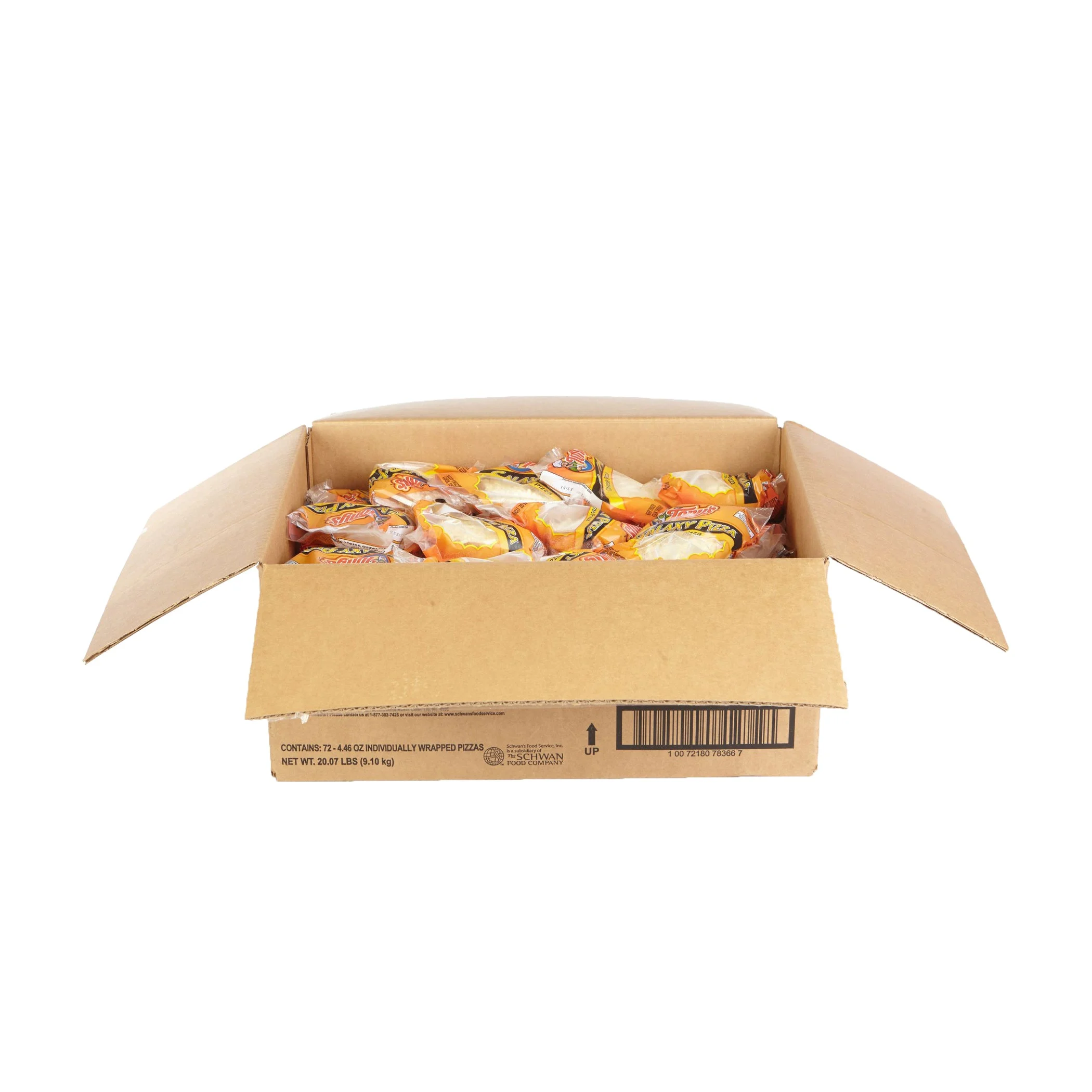 Sfs Tony's Galaxy Whole Grain Cheese Individually Wrapped 4.46 Ounce Size - 72 Per Case.