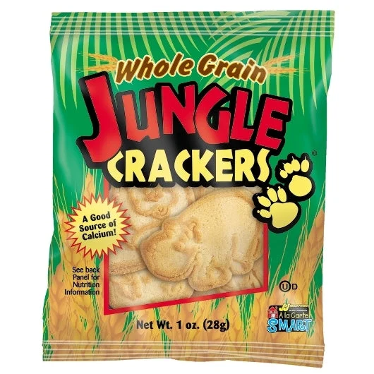 Readi-Bake 51% Whole Grain Jungle Cracker 1 Ounce Size - 200 Per Case.