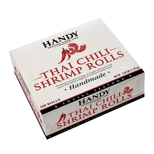 Handy Thai Chili Shrimp Rolls 100 Each Per Carton - 2 Cartons Per Case