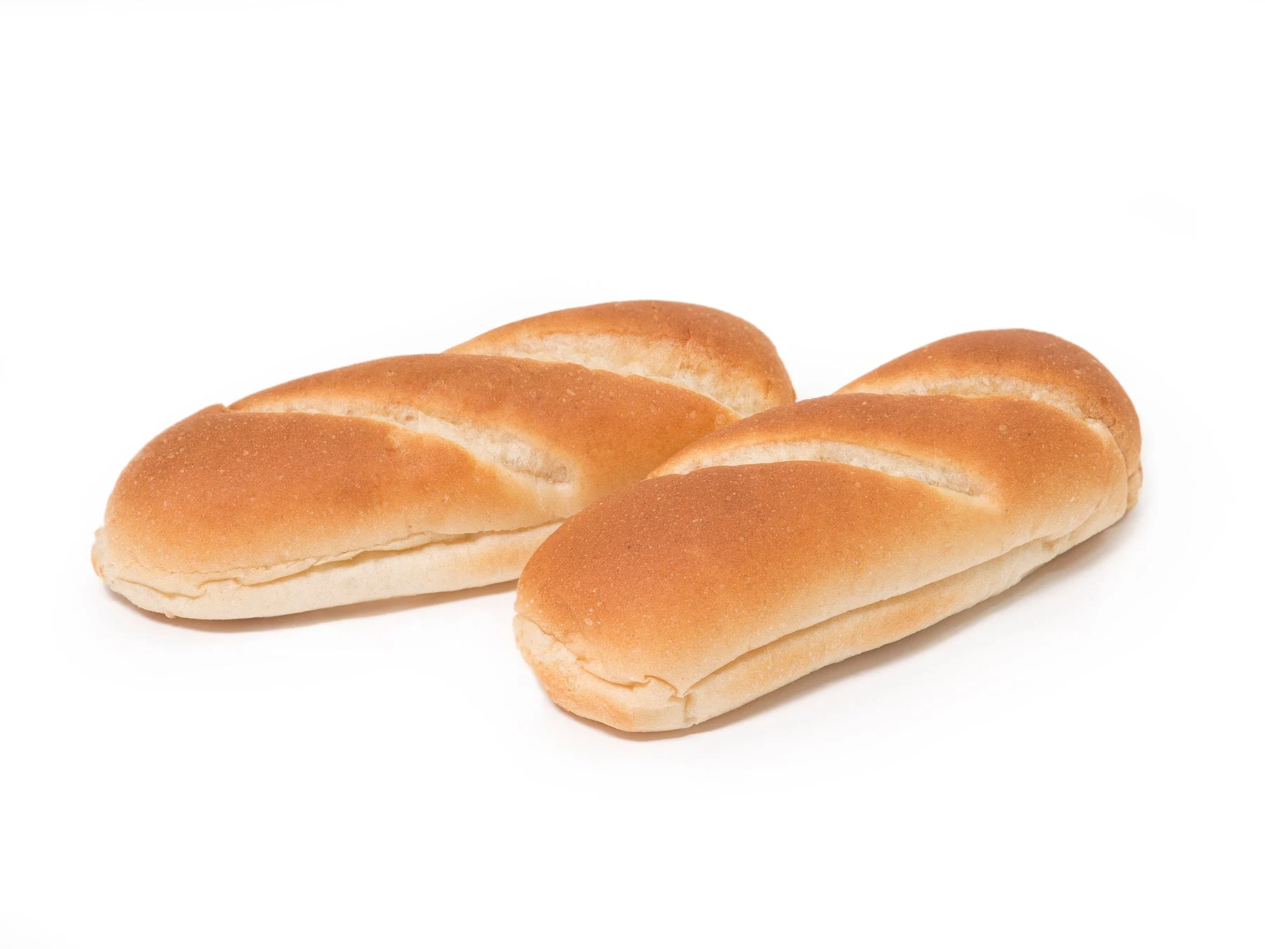 Cosmic Hot Dog Bun 7 Inch 6 Count Packs - 9 Per Case.