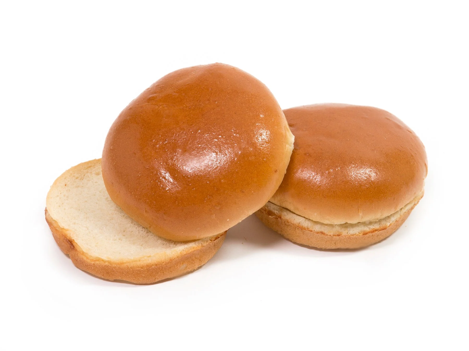 Rotella's Italian Bakery 5 Inch Gourmet Bun With Shine 12 Count Packs - 5 Per Case.