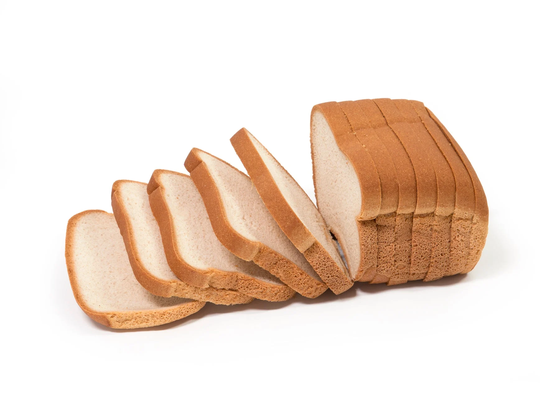 White Homestyle 6 Inch Gluten Free 1 Count Packs - 12 Per Case.