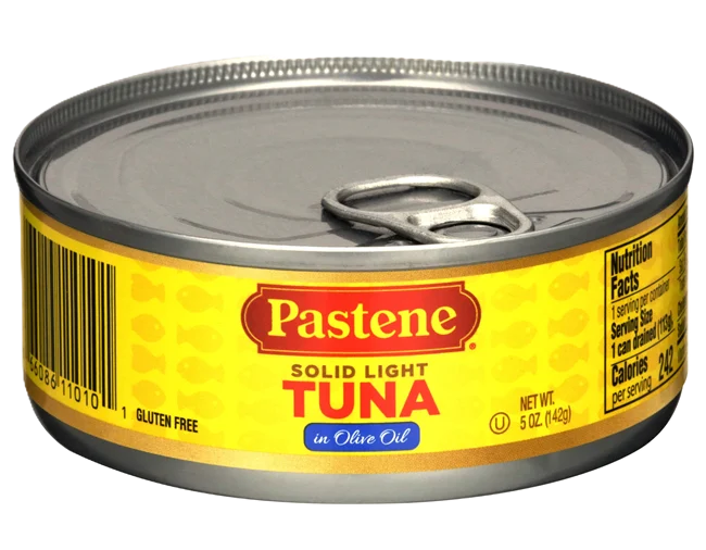 Pastene Tuna (Tonno), 5 oz. can