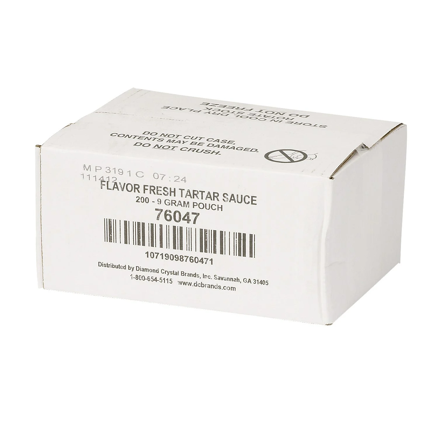 Flavor Fresh Tartar Sauce Single Serve Gr 9 Grams Each - 200 Per Case