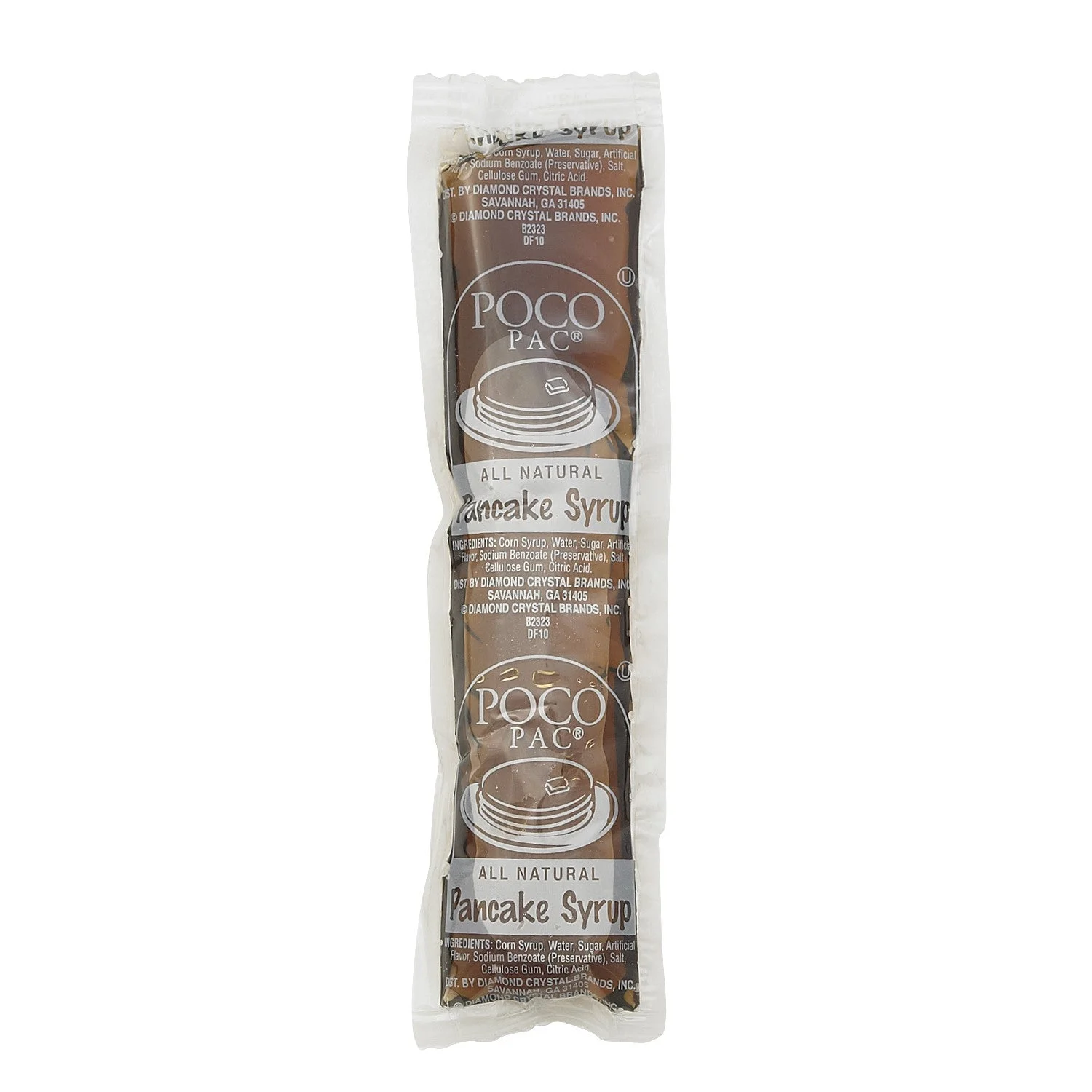 Poco Pac Pouch Syrup Pouch Single Serve 1 Ounce Size - 100 Per Case