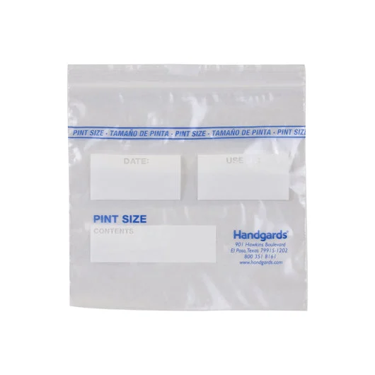 Zipgards Zipgard Freezer Bag Pint Zg6  1 - 500 - 500 Ea