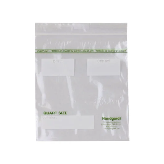 Zipgards Zipgard Freezer Bag Quart 2.7Mil  1- 500 - 500 Ea