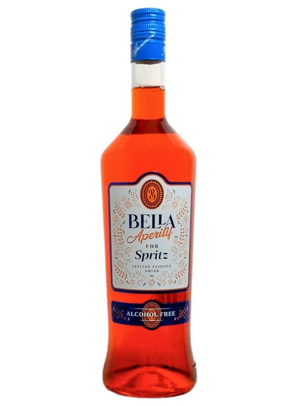 Bella Aperitivo, Alcohol Free Aperitf For Spritz, Nonalcoholic Drink Mix, 1 Liter