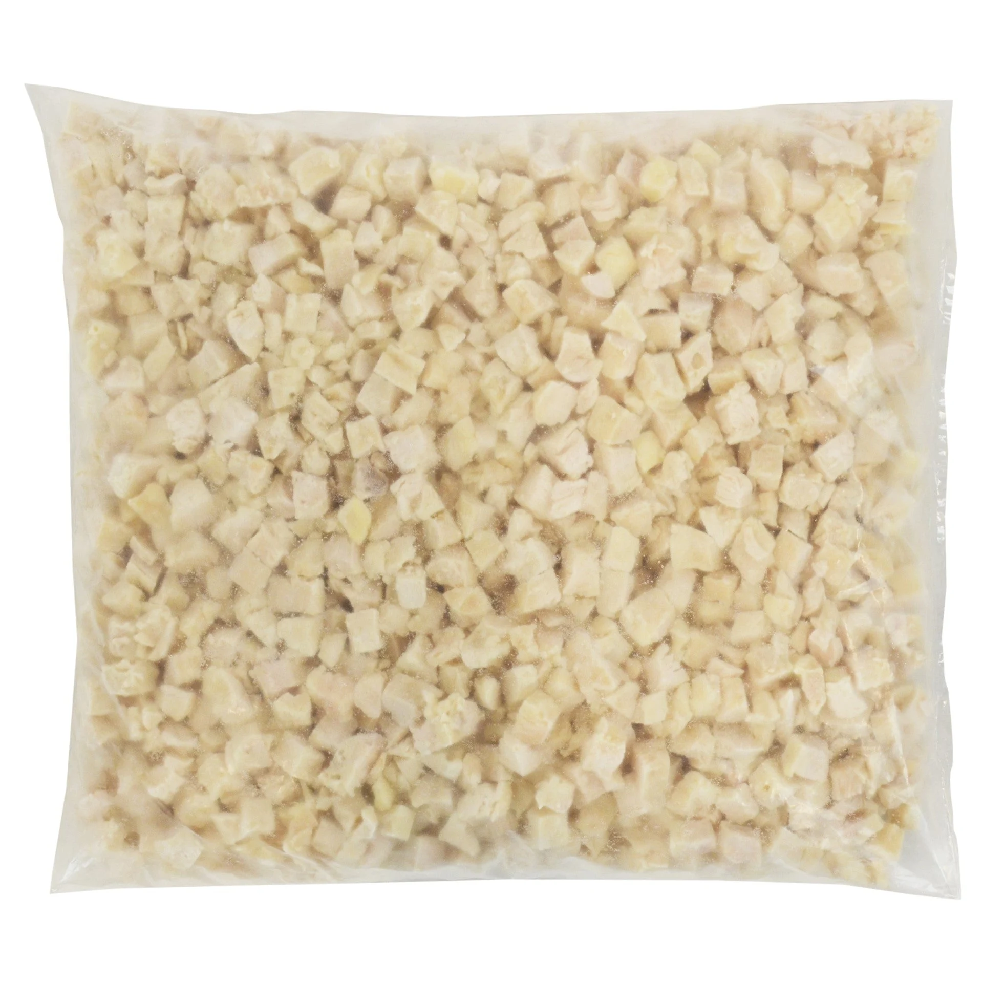Chicken Fully Cooked Chik'n'zips Diced Breast 5 Pound Each - 2 Per Case.