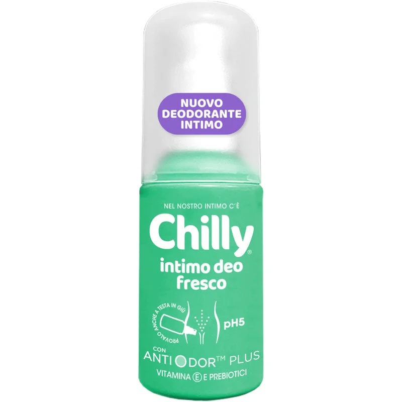 Chilly Deo Intimo Fresco Intimate Deodorant Spray – 1.69 fl oz (50ml)