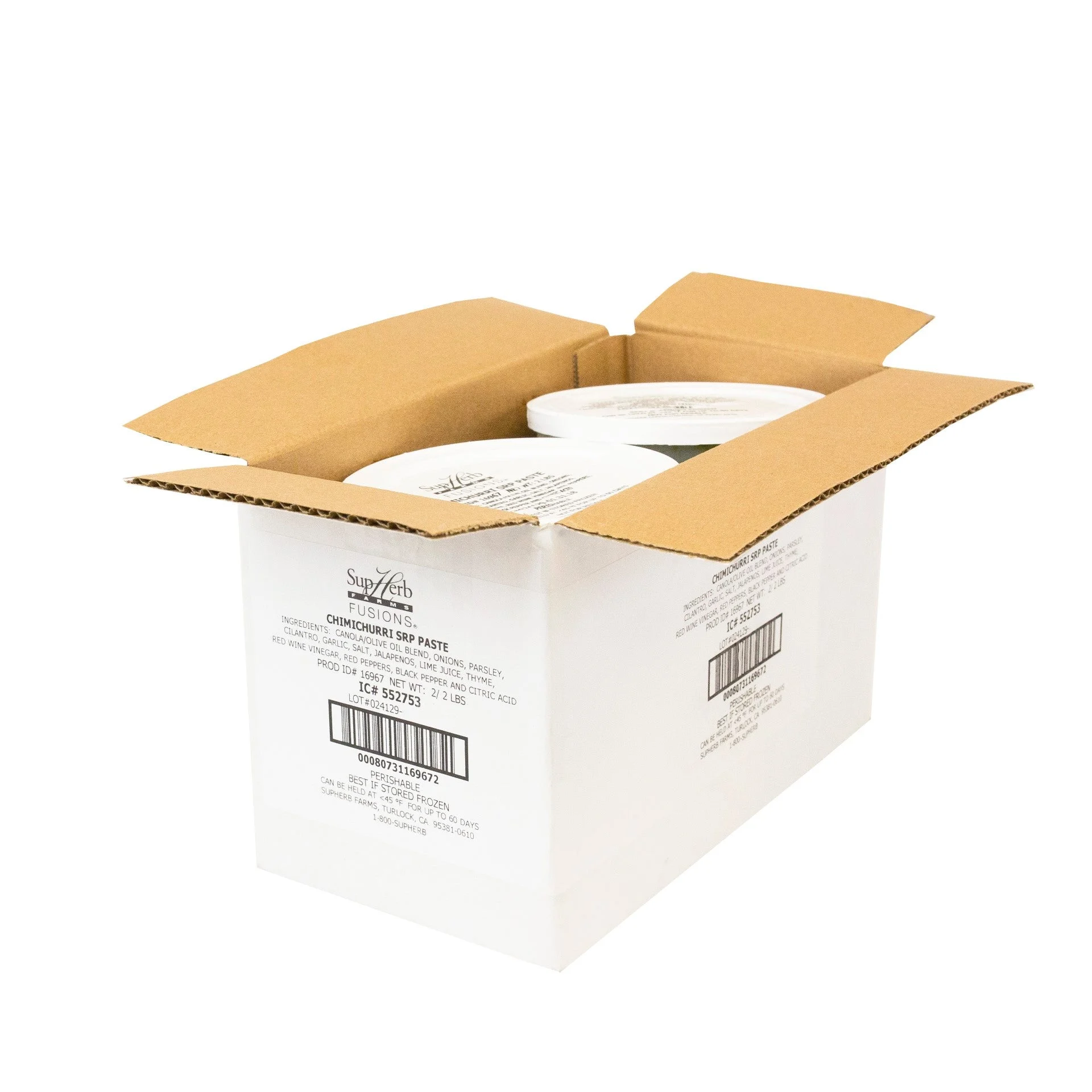 Chimichurri SRP Paste 2 Pound Each - 2 Per Case.