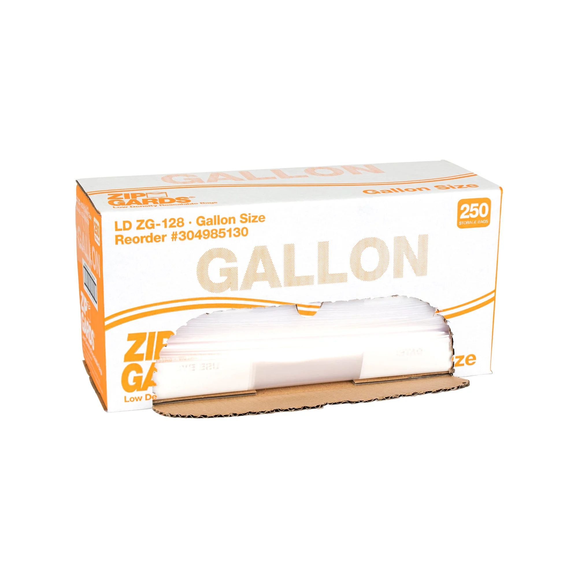 Zipgards Bag Low Density Recloseable 10.5X10.5 1 - 250 - 250 Ea