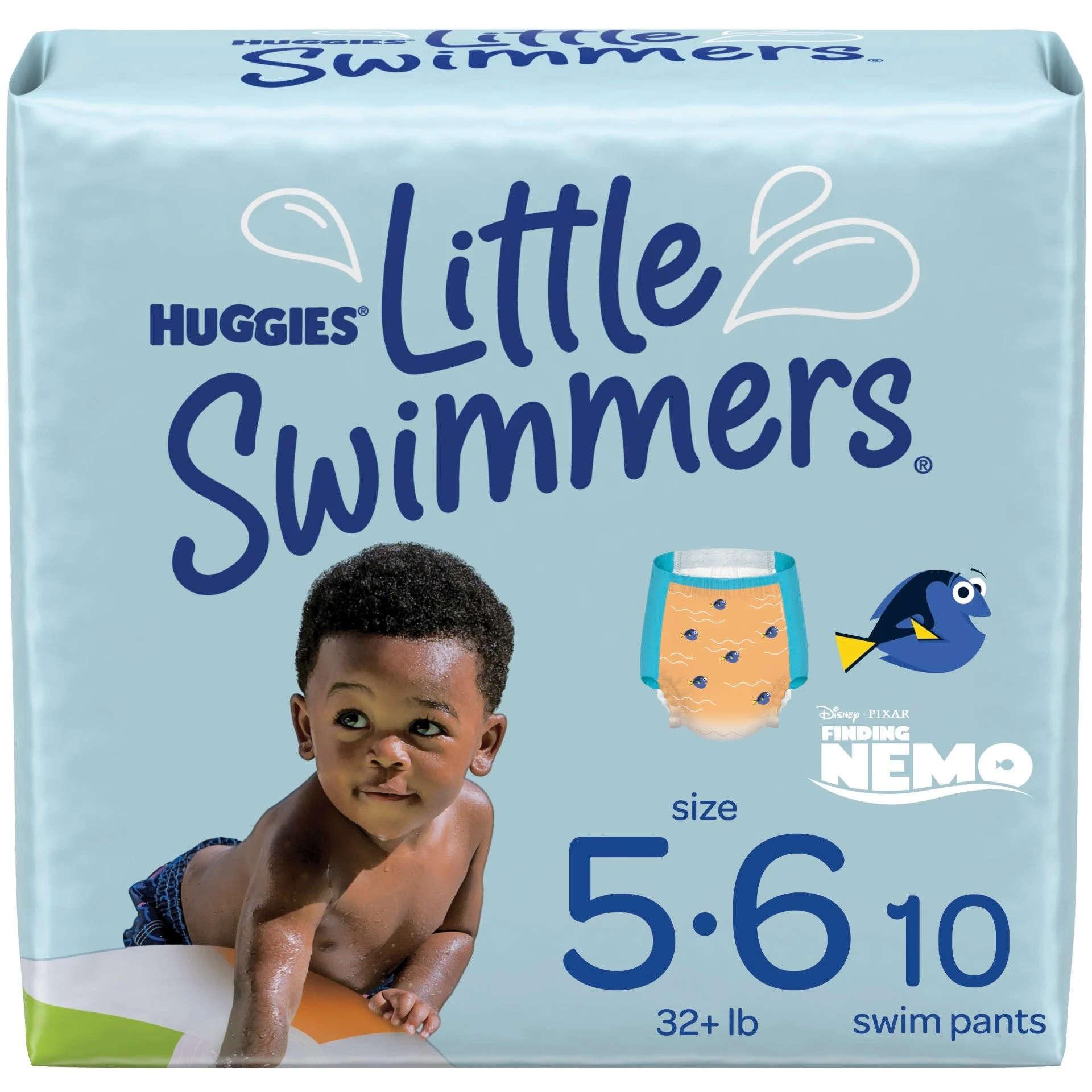 Huggies Litl Swimr1X Swmpnt Sz5 10