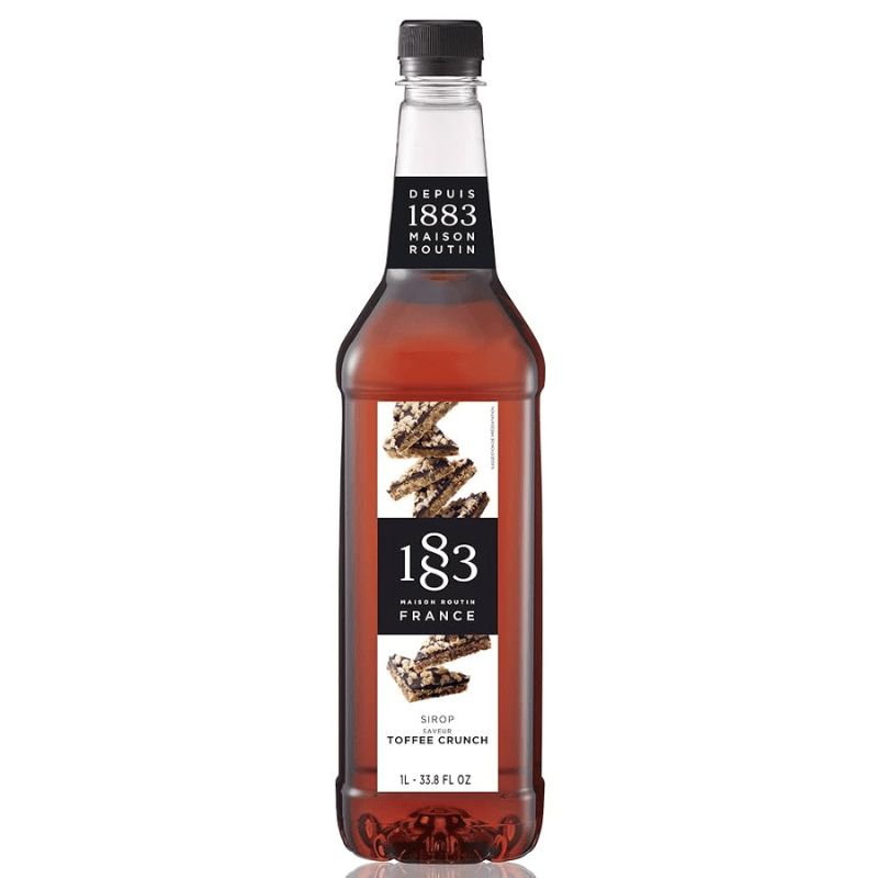 1883 Maison Routin Toffee Crunch PET, 1 Liter