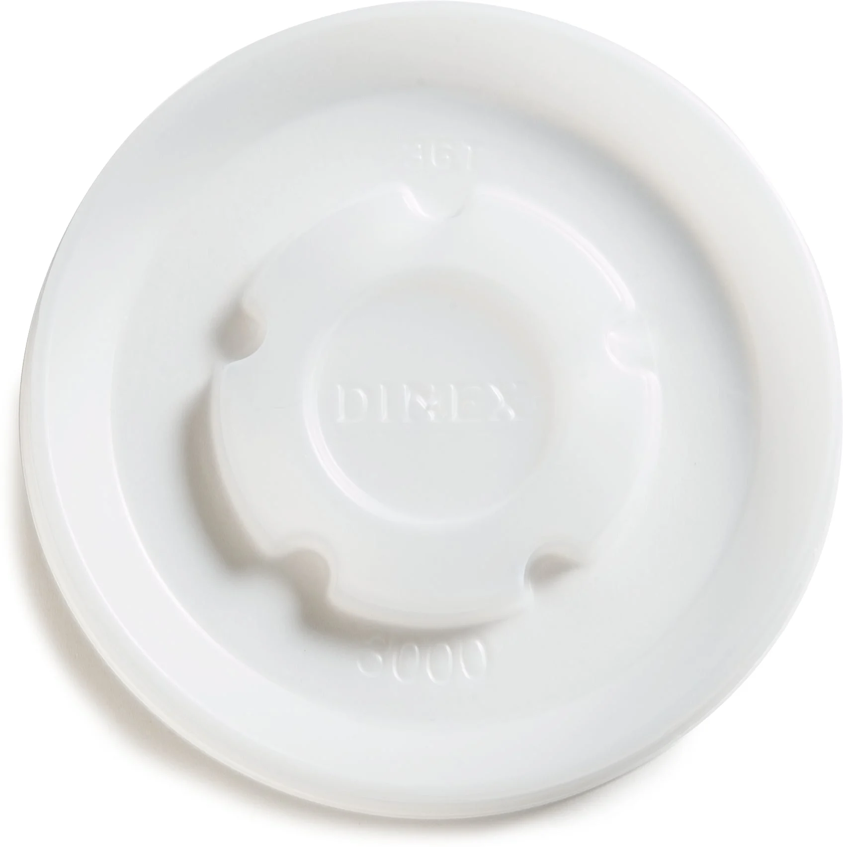 Dinex Lid Translucent, 3.5 Inch, 1500 Per Case