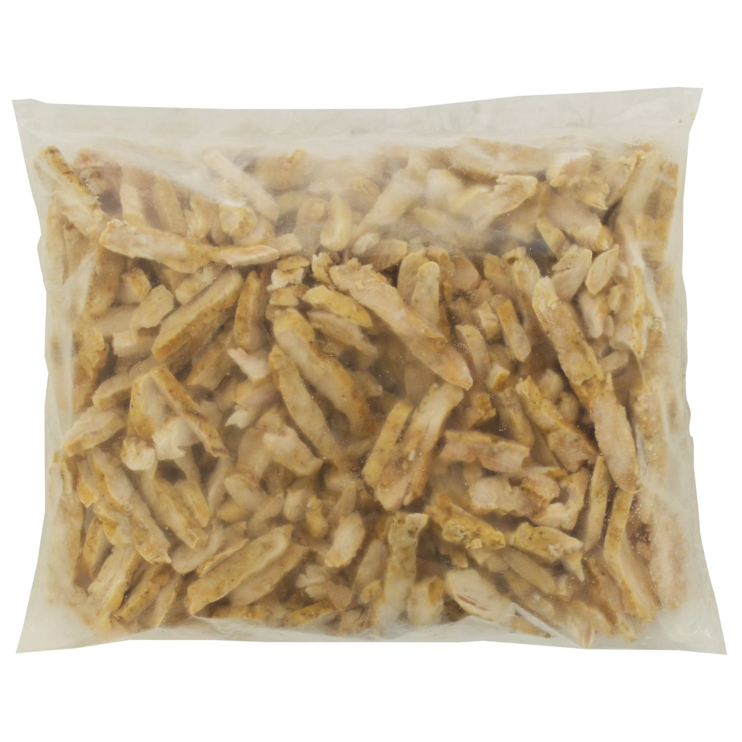 Chicken Fully Cooked Chik'n'zips Fajita Breast Fillet Strips 5 Pound Each - 2 Per Case.