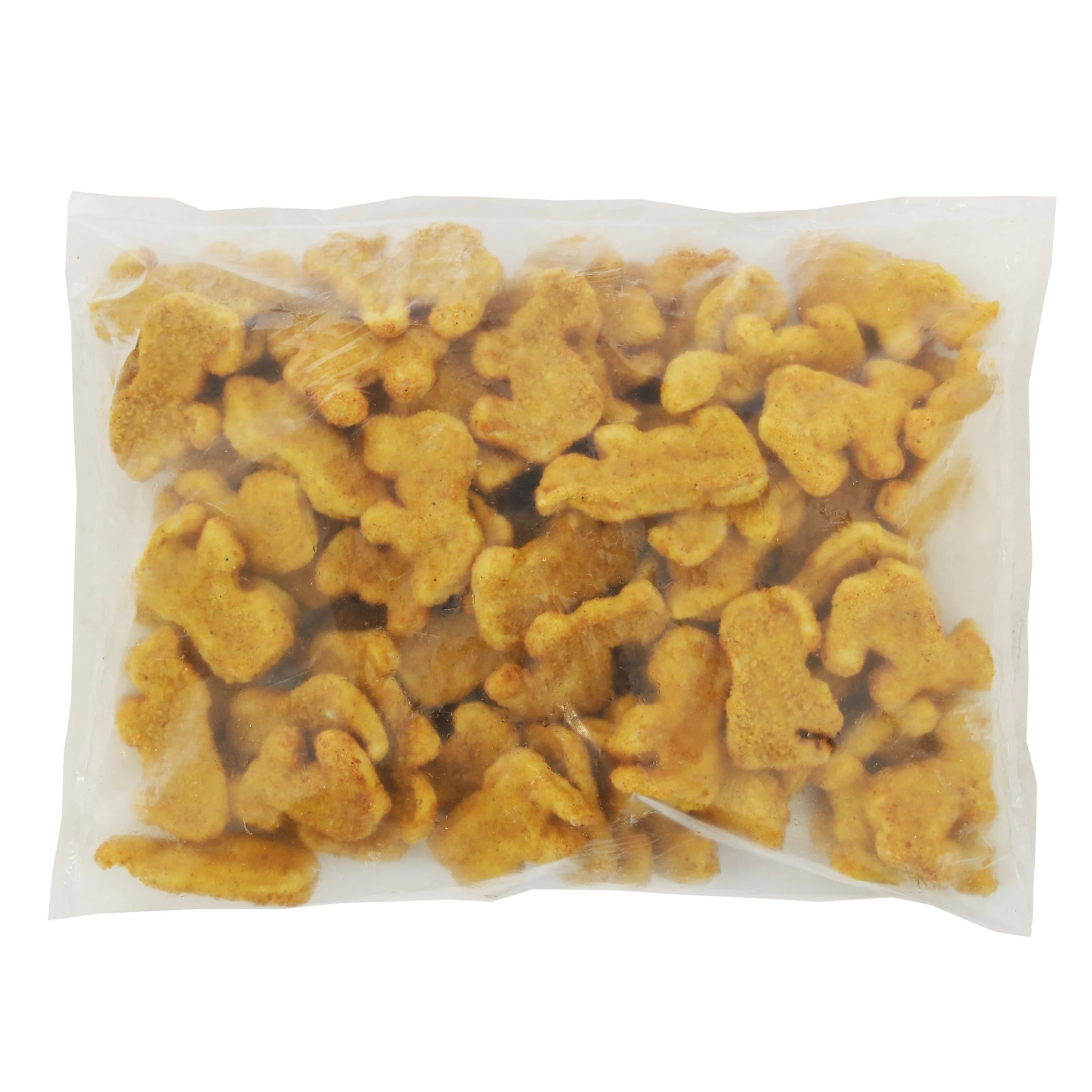 Chicken Fully Cooked Whole Grain Breaded Zoo Crew Breast Nuggets Avg 5 Pound Each - 2 Per Case.