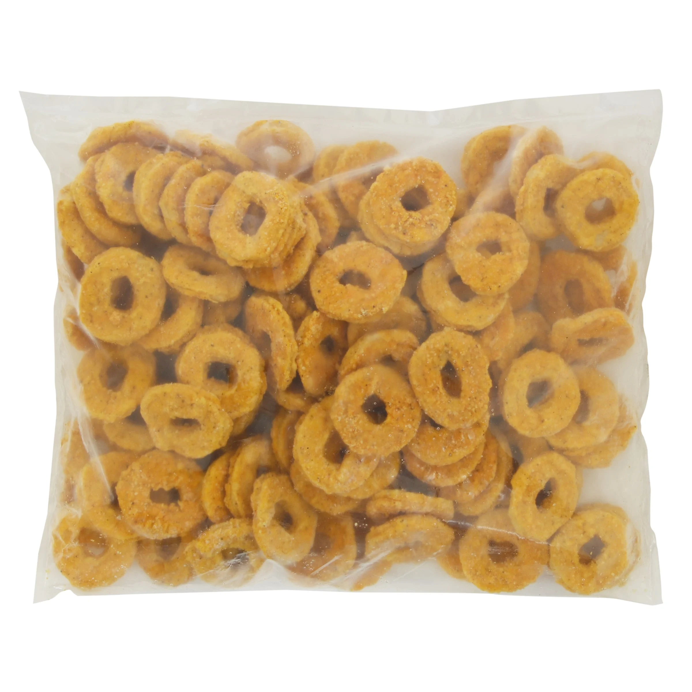 Chicken Fully Cooked Gold'n'spice Breaded Chik'n O's Avg 5 Pound Each - 2 Per Case.