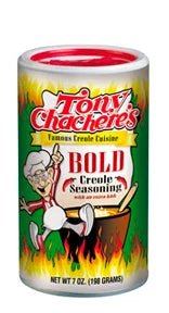 Tony Chachere's Bold Creole Seasoning 7 Ounce Size - 6 Per Case.