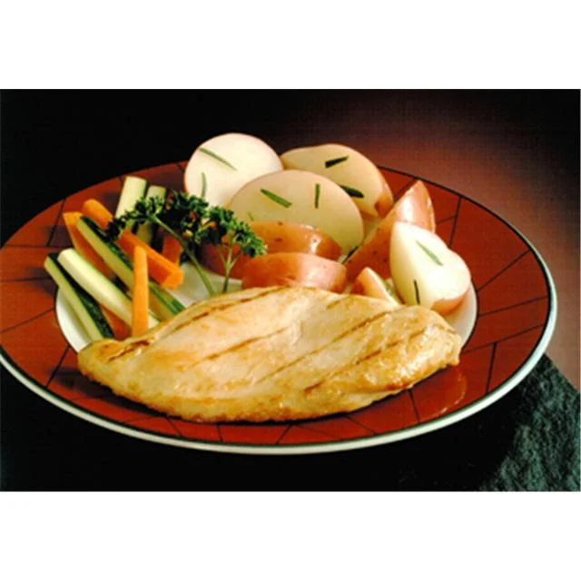 Chicken Fully Cooked Bnlsskls Easy Gourmet Classic Savory Brst Fillet Avg No Gluten A 5 Pound Each - 2 Per Case.