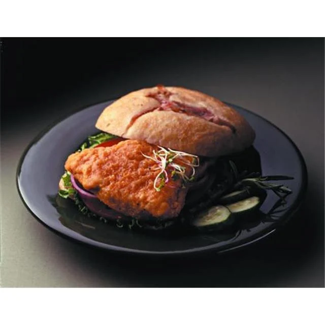 Chicken Fully Cooked Gold N'spice Breaded Brst Fillet Avg 5 Pound Each - 2 Per Case.