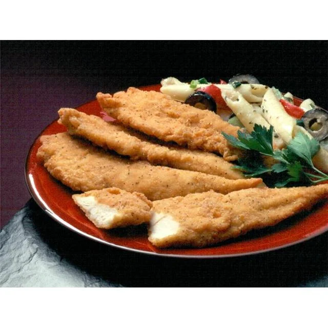 Chicken Gold'n'spice Tenderloins Mediumuncooked 5 Pound Each - 2 Per Case.